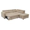 Rusto Corner Group Sofa Bed RHF Oatmeal